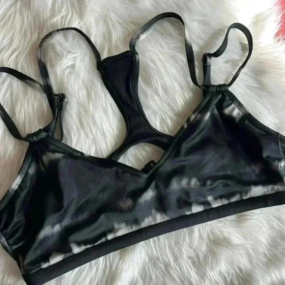 All in Motion Bikini Top/ Bra size XL black/ gray - Picture 7 of 8